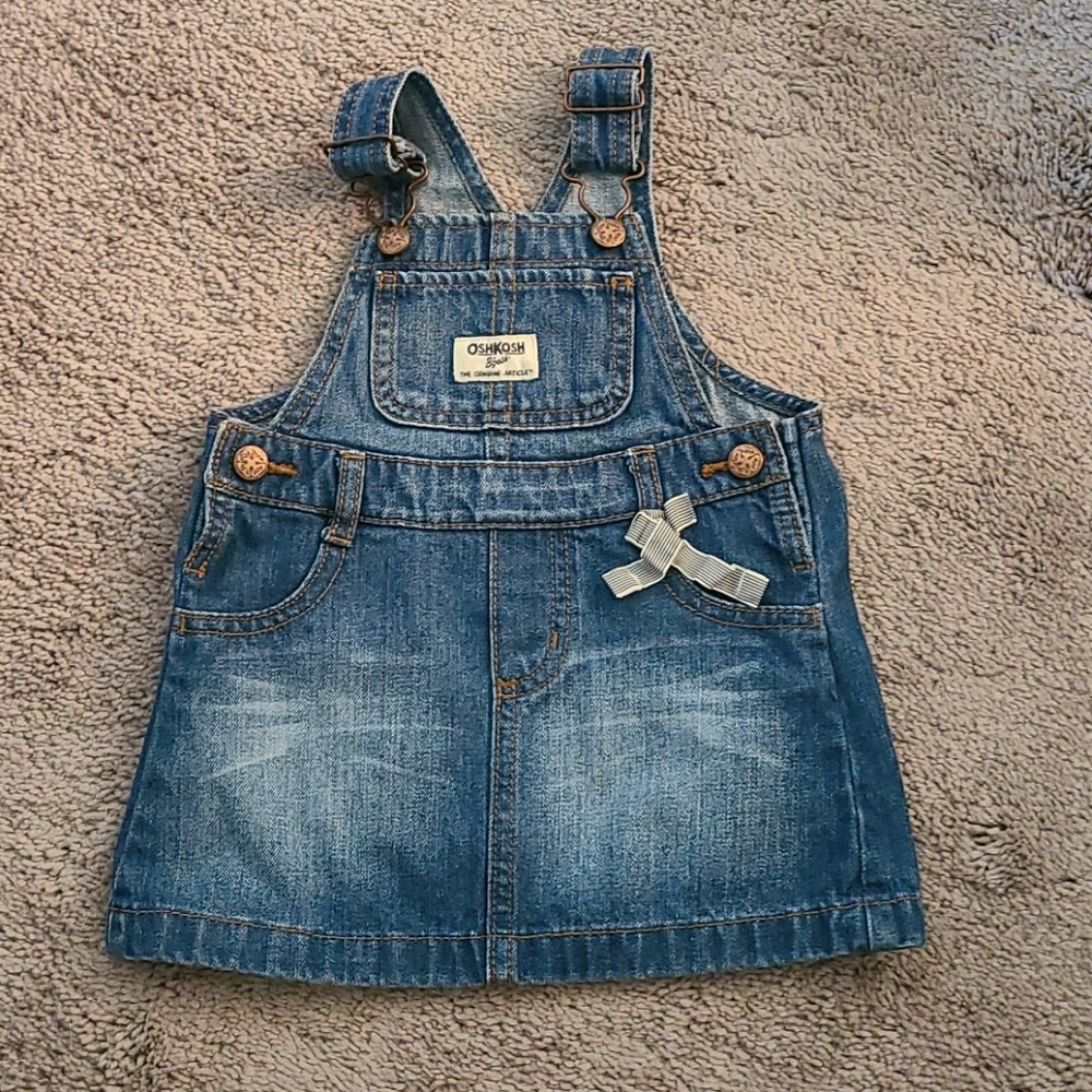 Baby girl denim dress